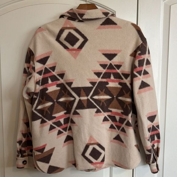 Sanctuary Yellowstone Shacket Coat women’s size‎ large - Picture 3 of 11